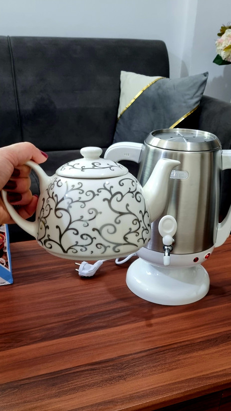 سماور برقی بهمراه قوری