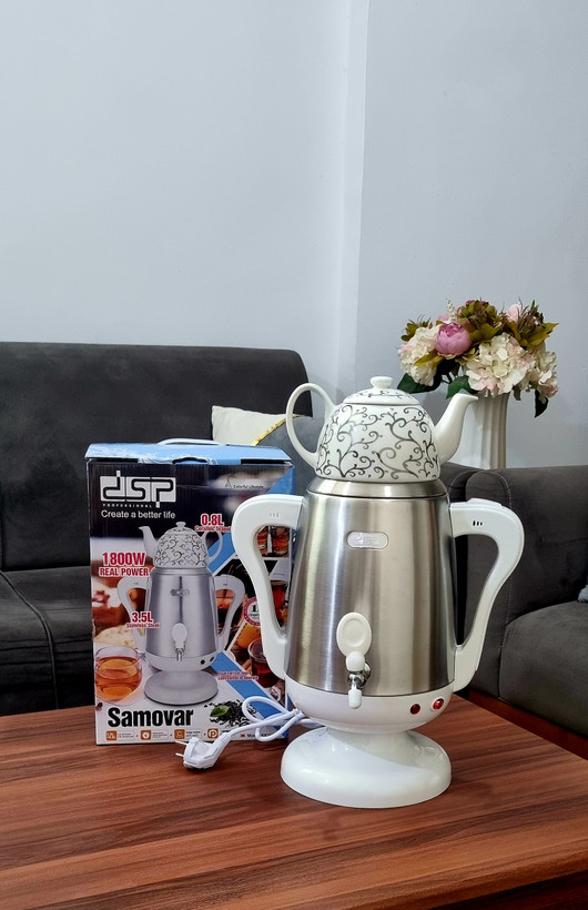 سماور برقی بهمراه قوری
