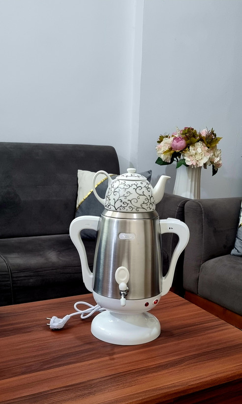 سماور برقی بهمراه قوری